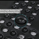 Silicone Anti Slip Bath Mat Large 63cm Shower Floor Mat With Drain Holes For Safe Bathroom Use