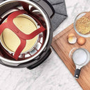 Silicone Pot Lifter Medium Heat Resistant With Flexible Handles For Safe Hot Pan Handling