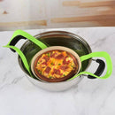 Silicone Pot Lifter Medium Heat Resistant With Flexible Handles For Safe Hot Pan Handling