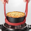 Silicone Pot Lifter Medium Heat Resistant With Flexible Handles For Safe Hot Pan Handling