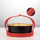 Silicone Pot Lifter Medium Heat Resistant With Flexible Handles For Safe Hot Pan Handling
