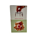 Bite-Sizer Stainless Steel Food Cutter 13.5×10cm for Pizza, Sandwiches & Quick Slicing