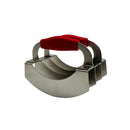 Bite-Sizer Stainless Steel Food Cutter 13.5×10cm for Pizza, Sandwiches & Quick Slicing