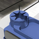 Sofa Armrest Organizer Tray Large Silicone With Cup Holder For Remotes, Phone & Anti-Spill Use