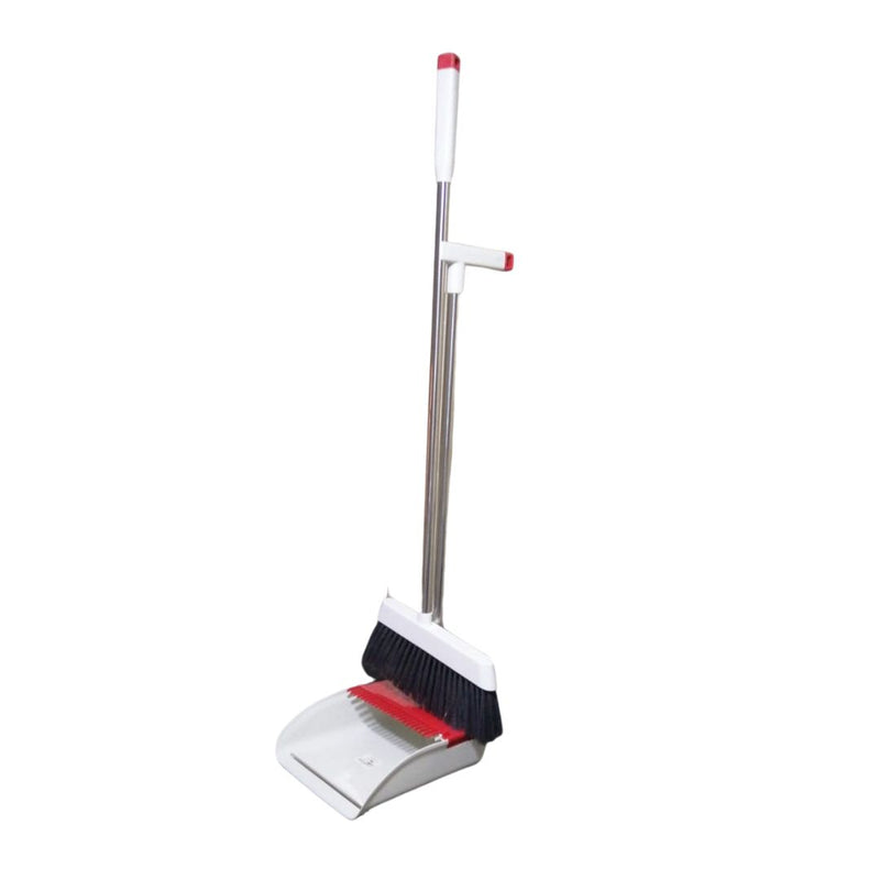 Modern Dustpan And Broom With Space-Saving Design – Cupindy
