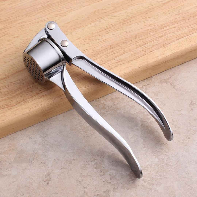 Durable garlic crusher with ergonomic handle for easy pressing | Cupindy