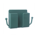 حامل هاتف جداري مع خطافات – متعدد الاستخدامات، مثبت بدون حفر، لسهولة الشحن والتخزين