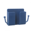 حامل هاتف جداري مع خطافات – متعدد الاستخدامات، مثبت بدون حفر، لسهولة الشحن والتخزين