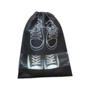 Waterproof Travel Shoe Bag With Transparent Window – Dustproof Drawstring Storage Pouch