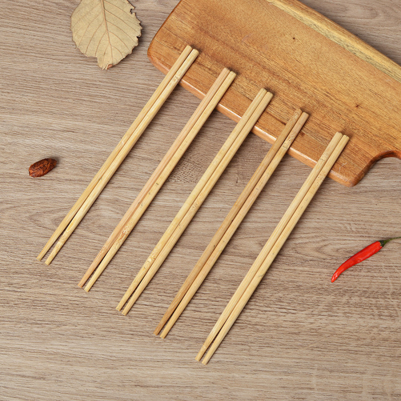 Chopsticks Reusable Natural Chinese Bamboo Long 10 Pairs