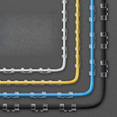 مجموعة من 20 قطعة لاصقة لتنظيم الاسلاك و الوصلات