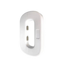  قفل أمان للثلاجة بتصميم زر مزدوج، سهل للبالغين، بلاستيك اي بي اس