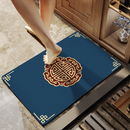 سجادة أرضية بنمط هندسي عصري – أنيقة، غير قابلة للانزلاق، سهلة التنظيف، تضيف لمسة جمال لأي غرفة