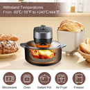 Reusable Air Fryer Liners Circle, Silicone - Multi Colors 16 cm