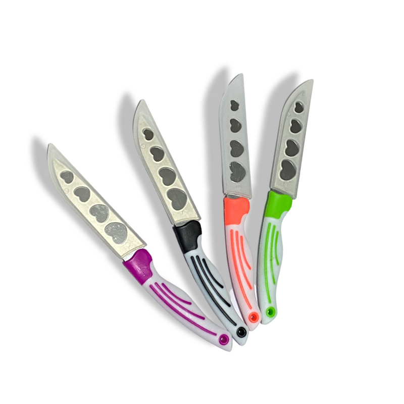 مجموعة من 4 سكاكين الفواكه من الستانلس ستيل