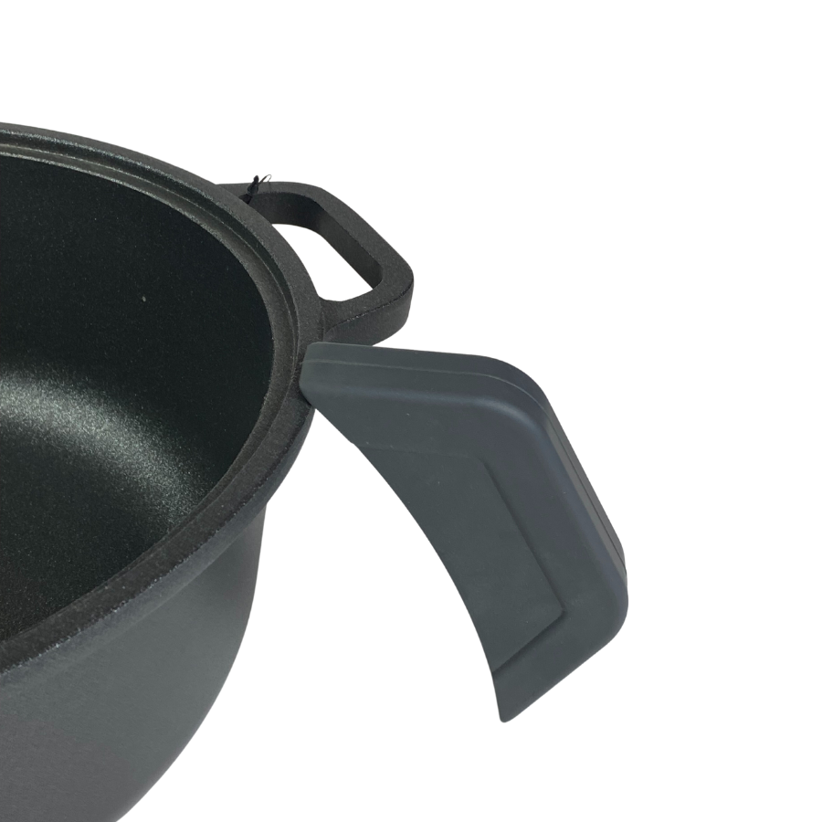 Risoli - CASSEROLE WITH LID BLACKPLUS - 28 cm