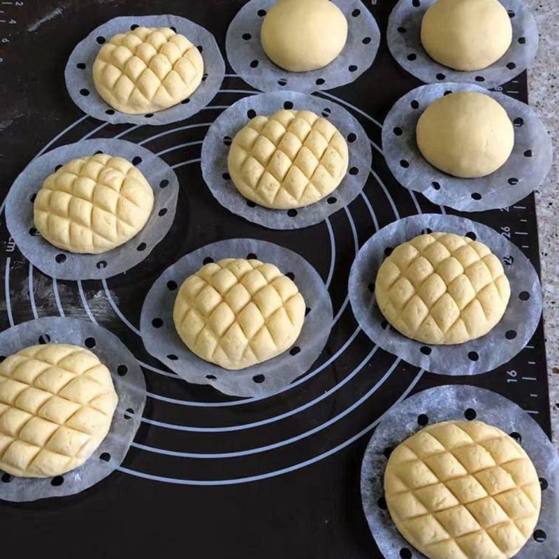 بصامة مخبوزات دائرية 9 × 3 سم