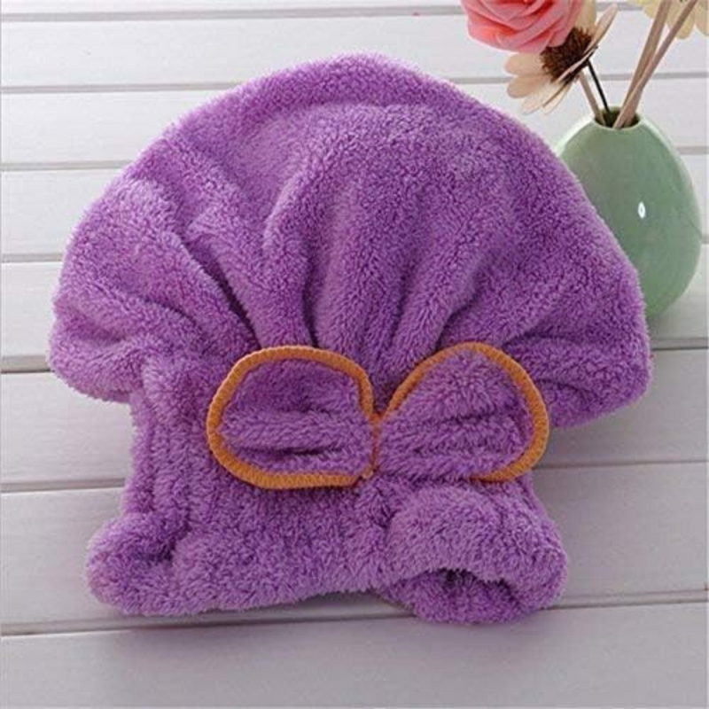 Hair Towel Wrap Absorbent Towel Hair-Drying - Multi Colors