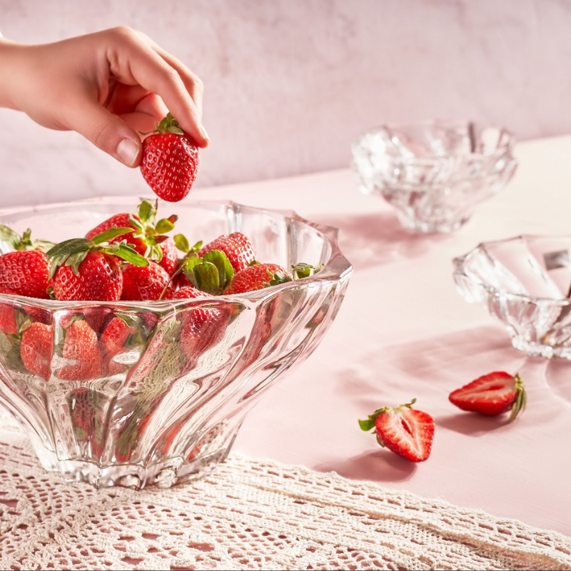Cityglass Twist Bowls  - Set of 7 Pieces