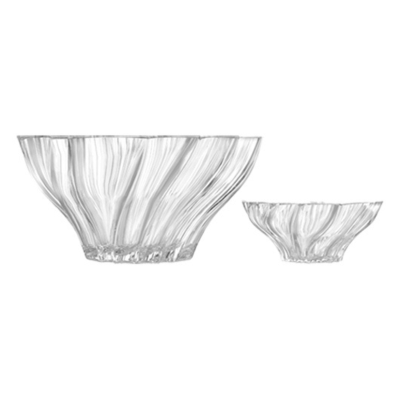 Cityglass Twist Bowls  - Set of 7 Pieces