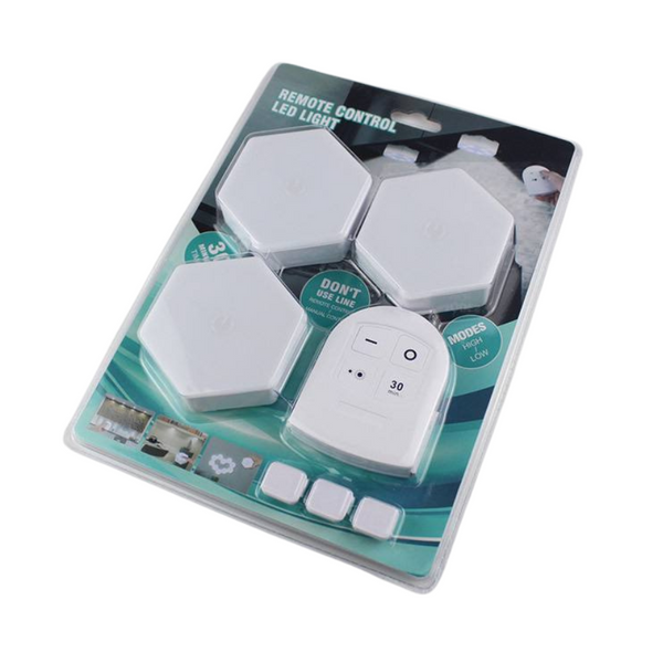 Remote Control Cell shaped Decorative Set - White