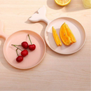 Fish Shape Solid Color Small Plate - Random Colors