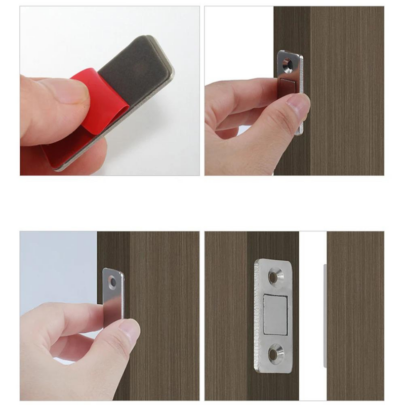 Magnetic Cabinet Catches Magnet Door Stops - 1 Pair