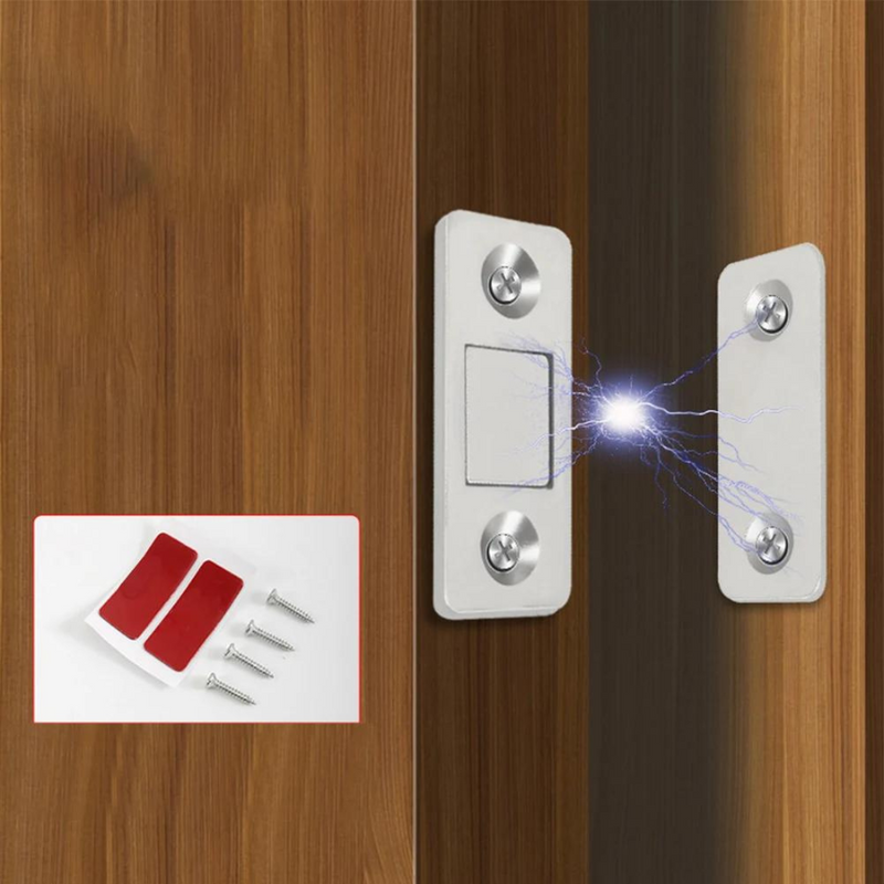 Magnetic Cabinet Catches Magnet Door Stops - 1 Pair