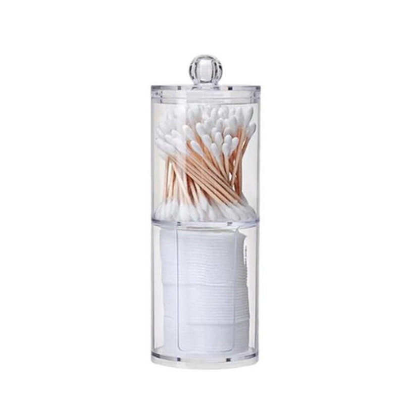 Transparent Double Layer Makeup Organizers