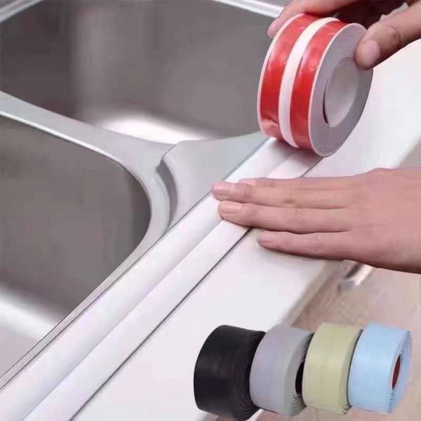 Bath & Kitchen Caulk Tape Sealant Strip - Multi Colors