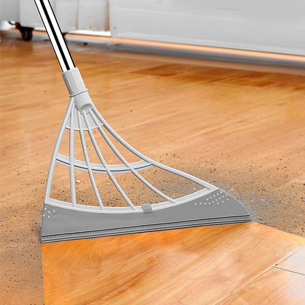 Rubber Broom Hand Push Sweeper Magic Broom