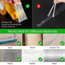 بكره لاصق دبل فيس شبكي ومنسوج ألياف - 5 متر