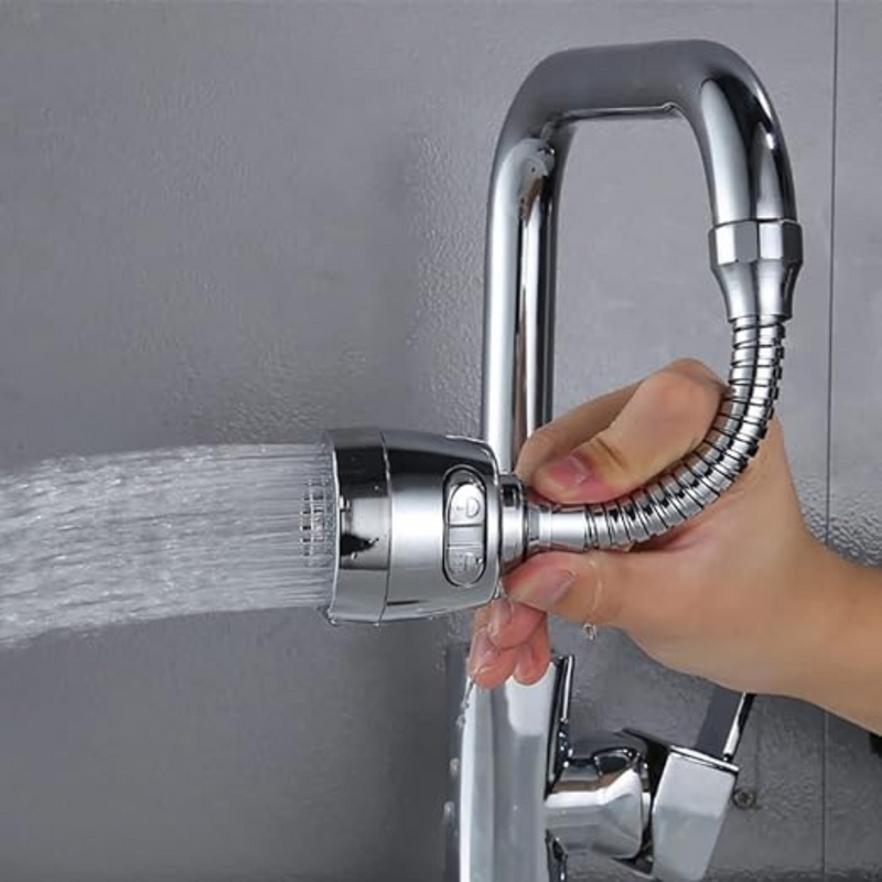 360 Degree Faucet Extender 2 Modes Water Saving Kitchen Sink