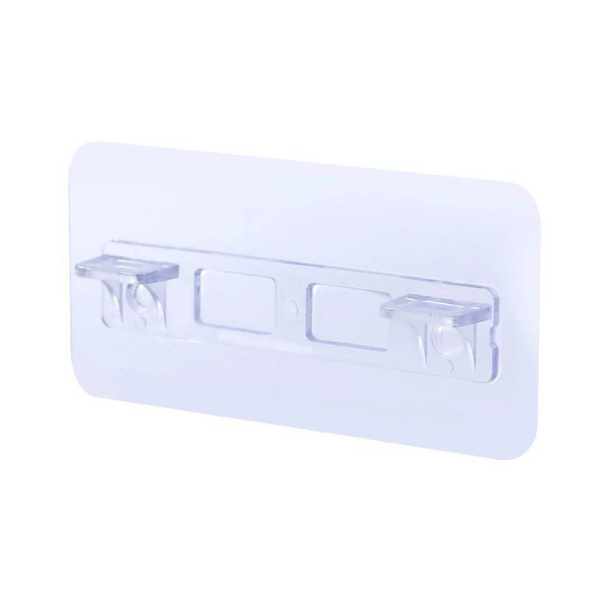 (2 Pairs) No-Drilling Adhesive Companion Holder, Shelf Screws
