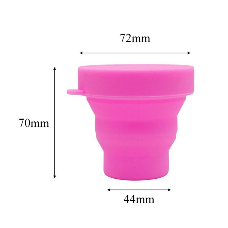 Foldable Sterilize Cup For Menstrual Cup Sterilizer Silicone Cup - 1 Pc