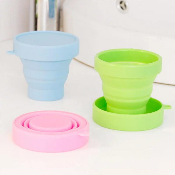 Foldable Sterilize Cup For Menstrual Cup Sterilizer Silicone Cup - 1 Pc