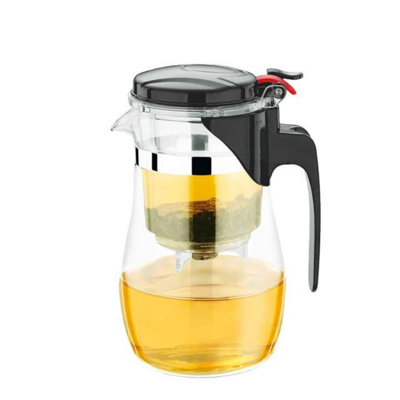 High quality fashional design heat resistant glass teapot - 900 ml