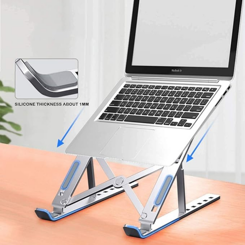 Laptop Tabletop Stand, for Desk, Adjustable Table