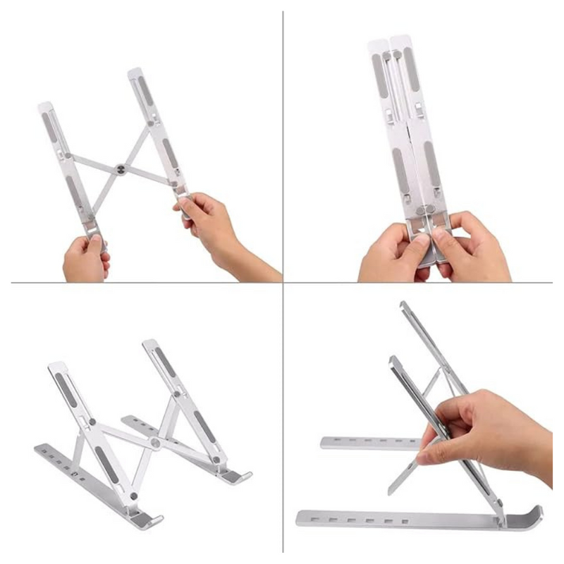 Laptop Tabletop Stand, for Desk, Adjustable Table