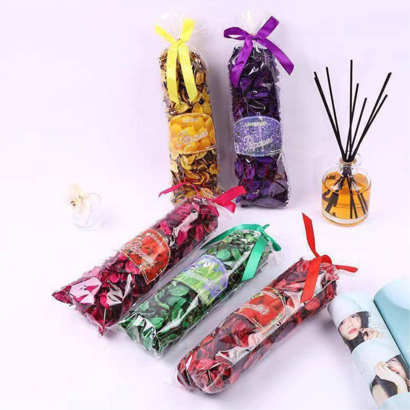 Scented Dried Rose Petals - Multi Colors