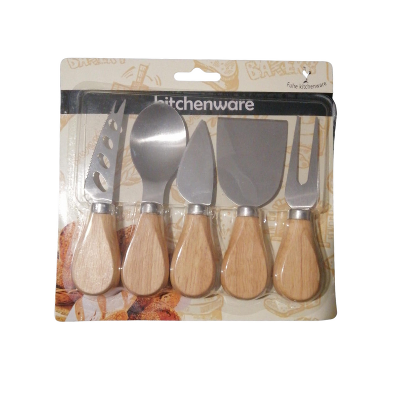 Set of 5 Pieces Tableware Cheese knives and Slicers