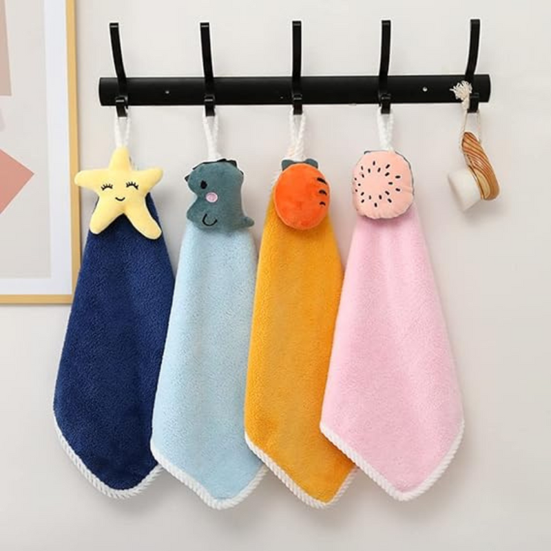 Soft Cleaning Cloth With Cartoon Shapes