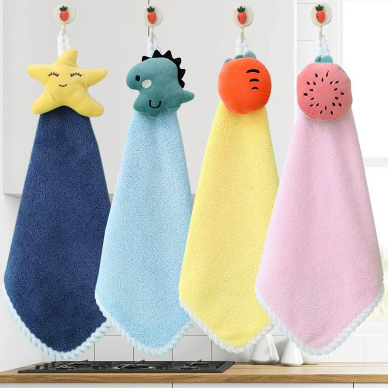 Soft Cleaning Cloth With Cartoon Shapes