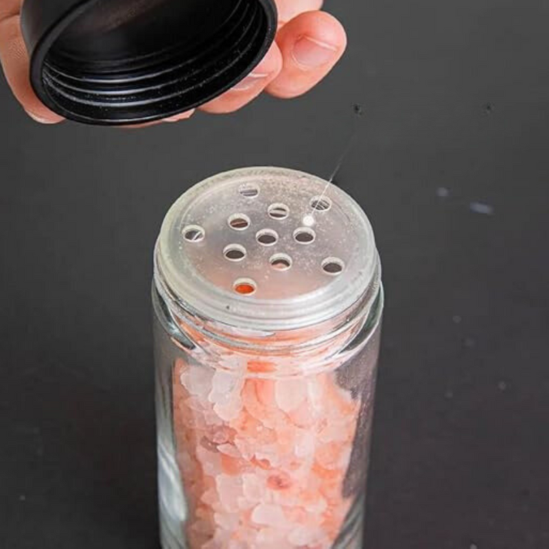 Rotating Spice Rack Organizer with 18 Plastic Spice Jars
