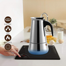 صانع الاسبرسو من الستانلس ستيل - 4 فناجين