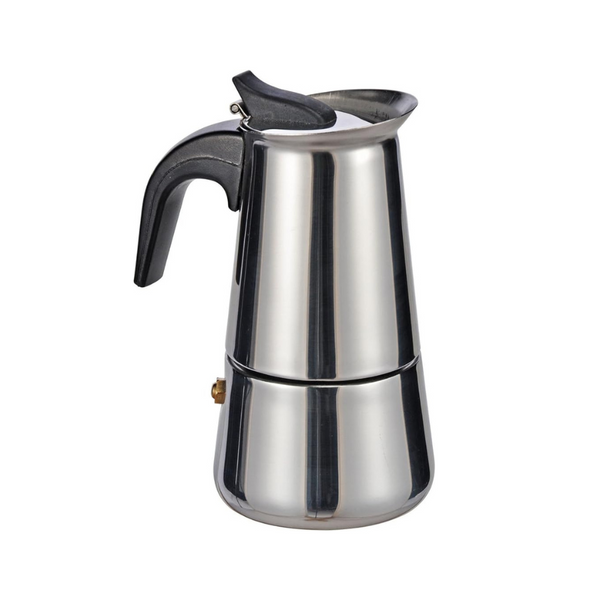 صانع الاسبرسو من الستانلس ستيل - 4 فناجين