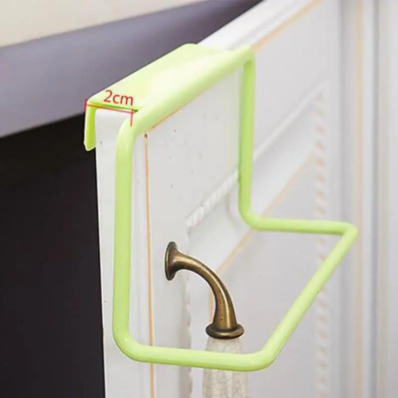 Plastic Hanging Holder Multifunction Towel Rack - Random Colors