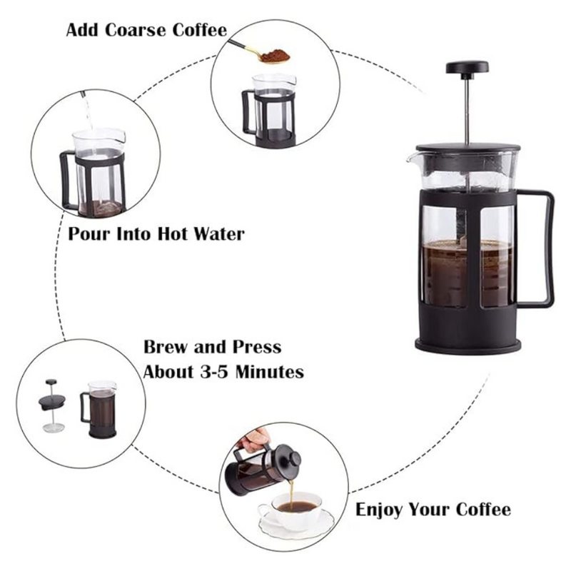 600 ml French Press Coffee Maker
