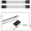  زوج من قاعده غساله المتحركه بعجلات لسهولة التحريك