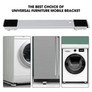  زوج من قاعده غساله المتحركه بعجلات لسهولة التحريك